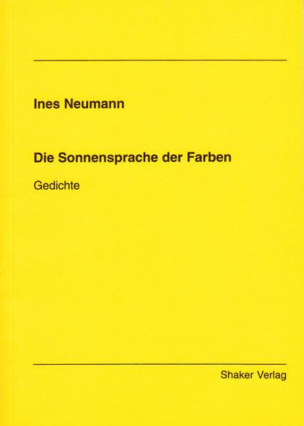 Die Sonnensprache der Farben - Gedichte Books