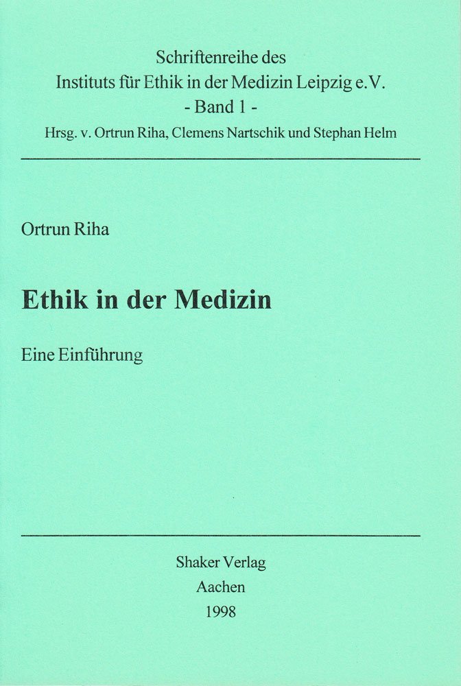 Product Image: Ethik in der Medizin