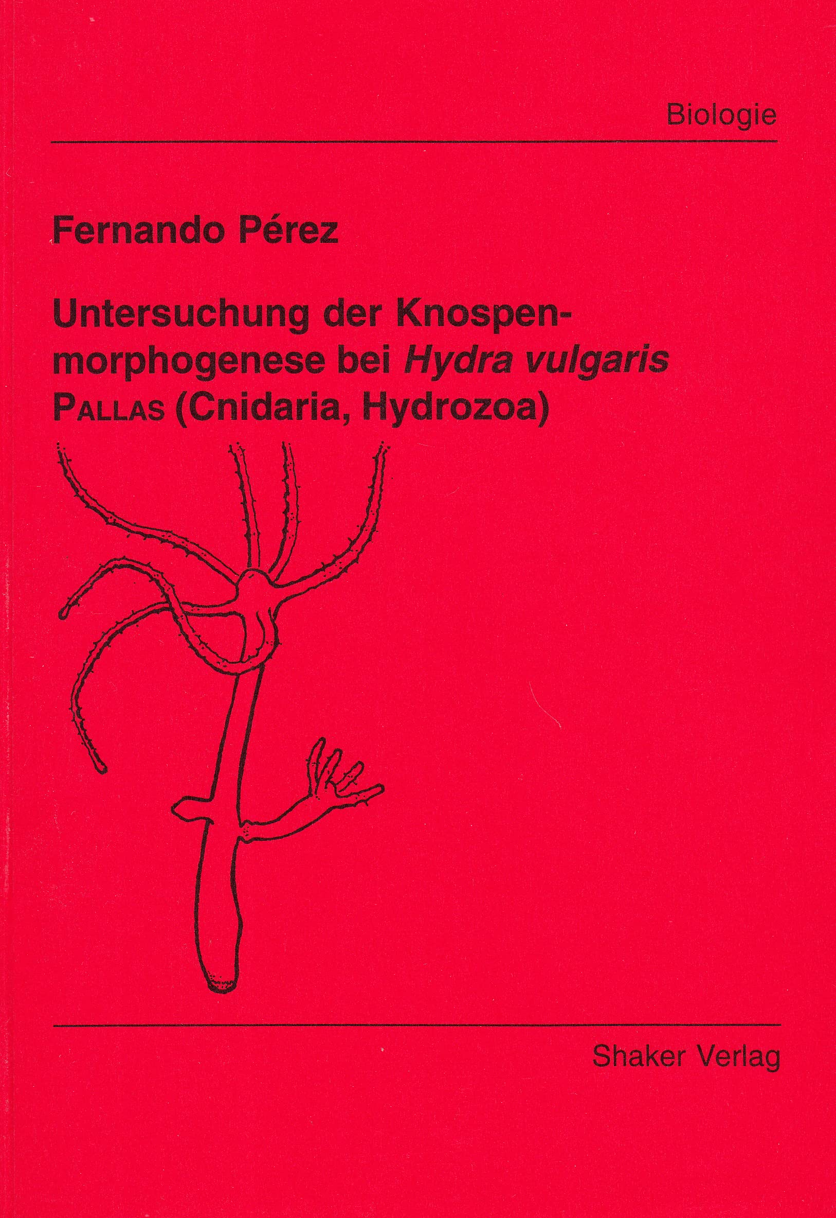 Untersuchung der Knospenmorphogenese bei Hydra vulgaris PALLAS (Cnidaria, Hydrozoa) Books