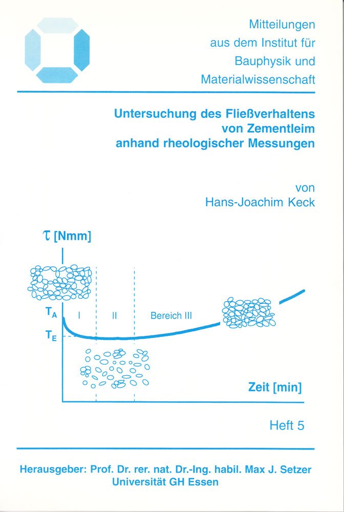 Untersuchung des Fließverhaltens von Zementleim anhand rheologischer Messungen Business & Technology
