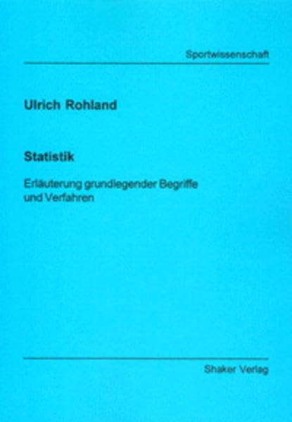 Statistik Mathematics Books