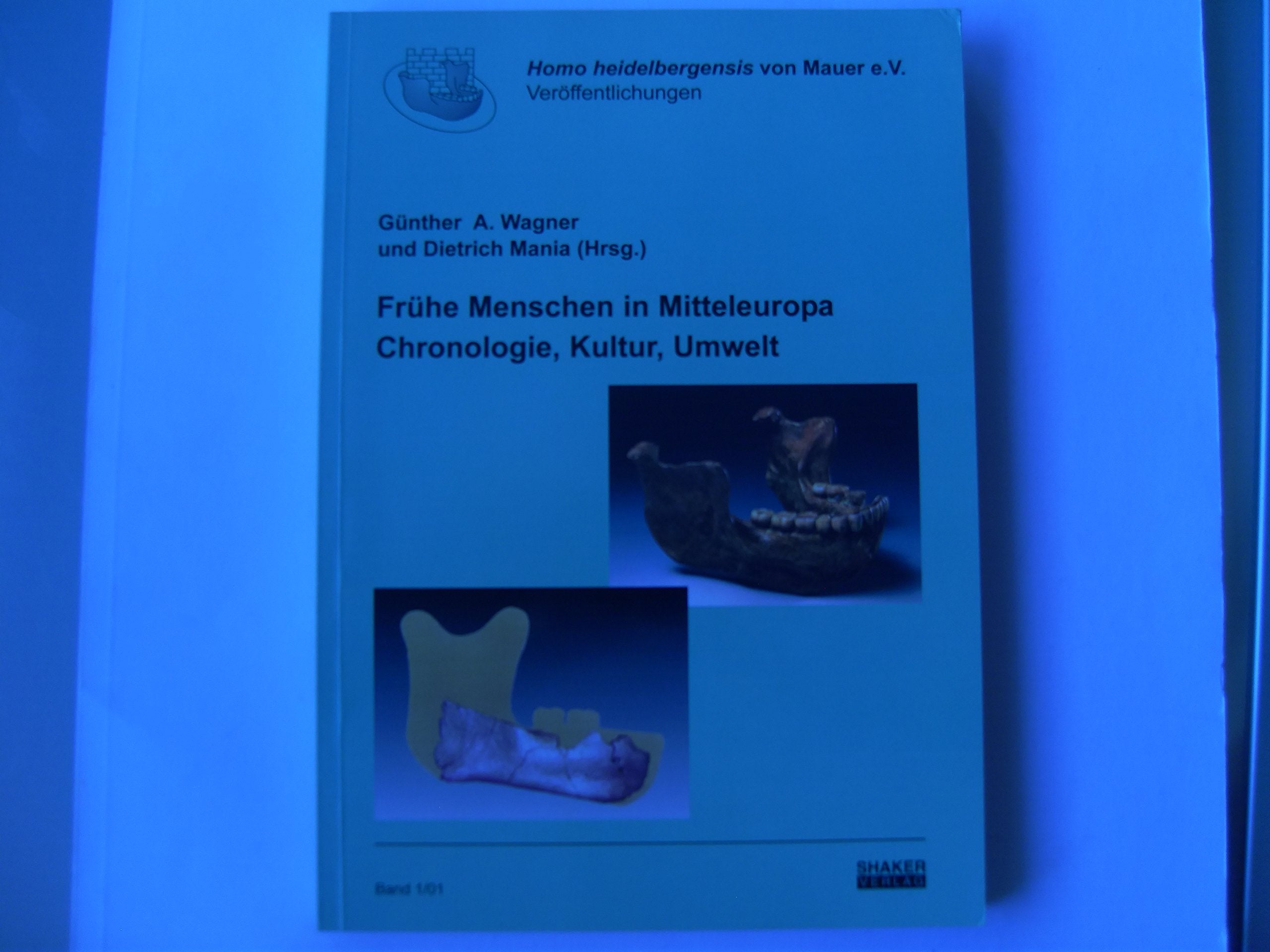 Frühe Menschen in Mitteleuropa - Chronologie, Kultur, Umwelt Books