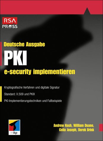 PKI, e-security implementieren Computer Science Books