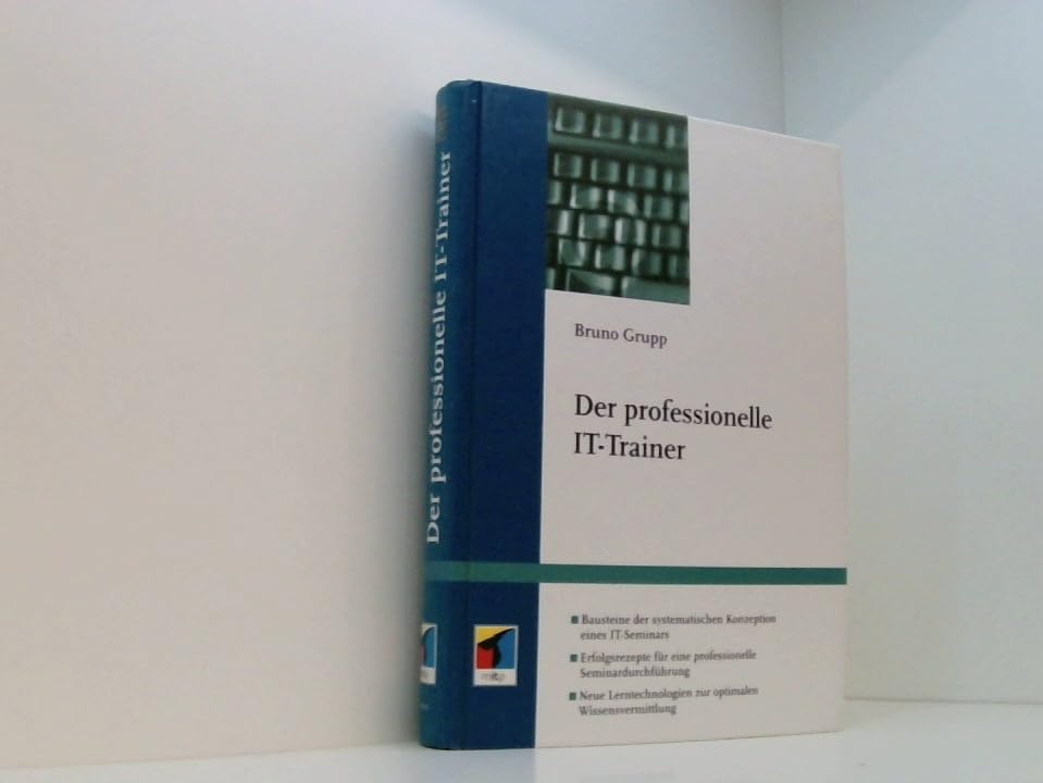 Der professionelle IT-Trainer Books