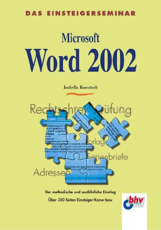 Word 2002 Books