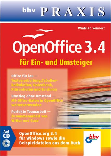 OpenOffice 3.4 (bhv Praxis) Business, Finance & Career Books