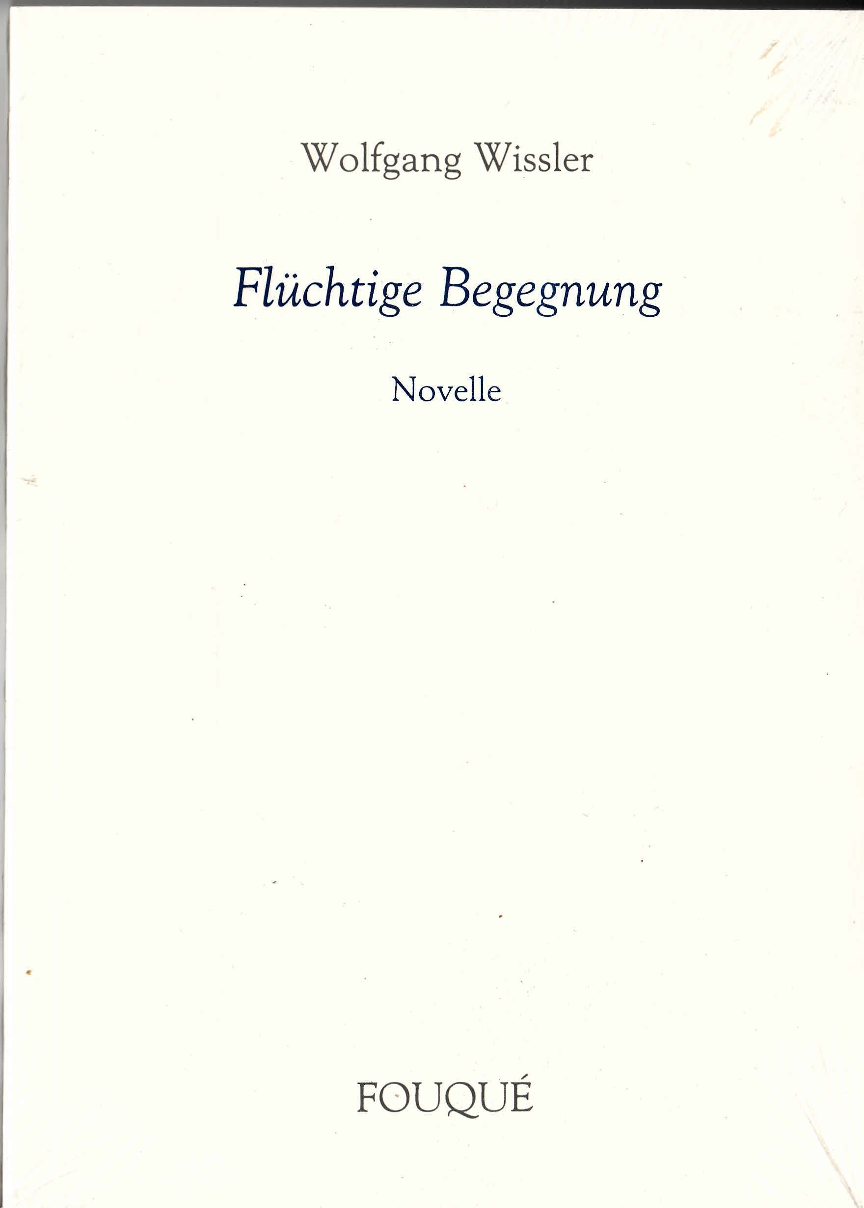 Flüchtige Begegnungen Books