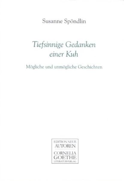 Tiefsinnige Gedanken einer Kuh Contemporary literature
