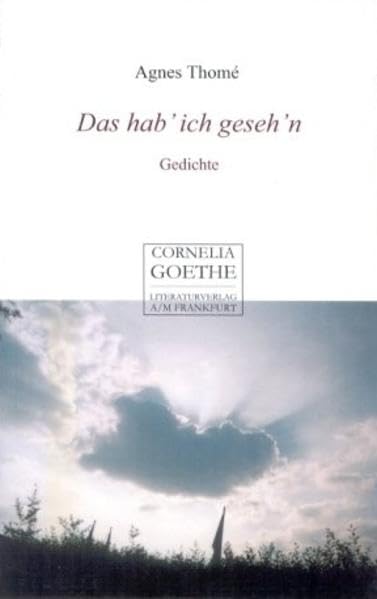 Das hab' ich geseh'n: Gedichte book