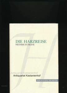 Die Harzreise: 1824 - Reisebilder I (Bibliothek Niemeyer / Bücher in grosser Schrift) Classics