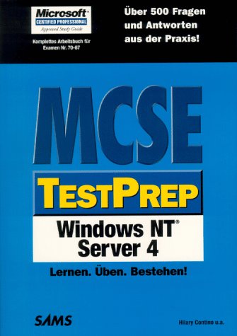 MCSE TestPrep, Windows NT Server 4 Books