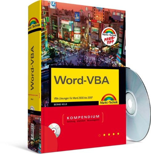 Word VBA Kompendium - Preistipp - inkl. aller Makros auf CD und Makrofinder: VBA-Lösungen für Word 2000 bis 2007: VBA-Lösungen für Word 2002 bis 2007. ... Nachschlagewerk (Kompendium / Handbuch) Computer Science