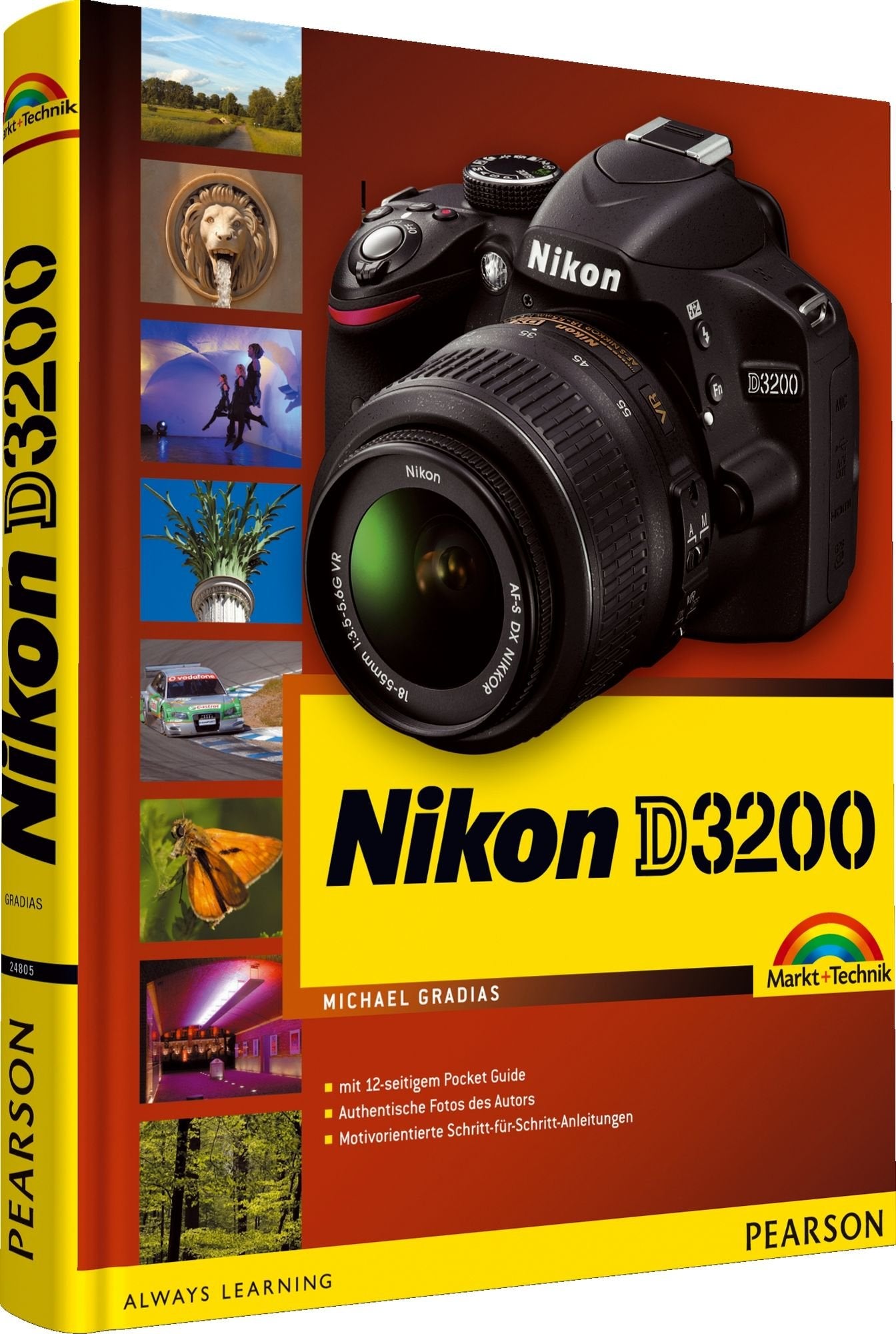 Nikon D3200: mit 12-seitigem Pocket Guide für unterwegs (Kamerahandbücher) Hobbies & Crafts