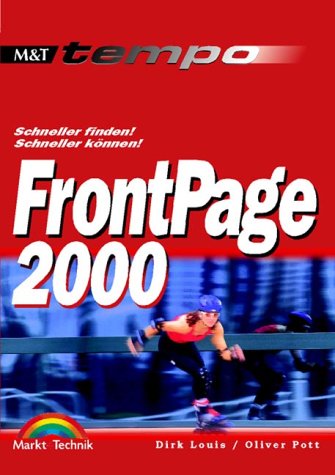 FrontPage 2000 - Tempo . Schneller finden, schneller können Books