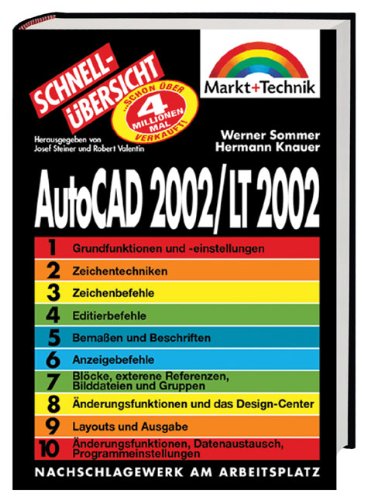 AutoCAD 2002/LT 2002 - Schnellübersicht . Nachschlagewerk am Arbeitsplatz (Schnellübersichten) Learning & Reference