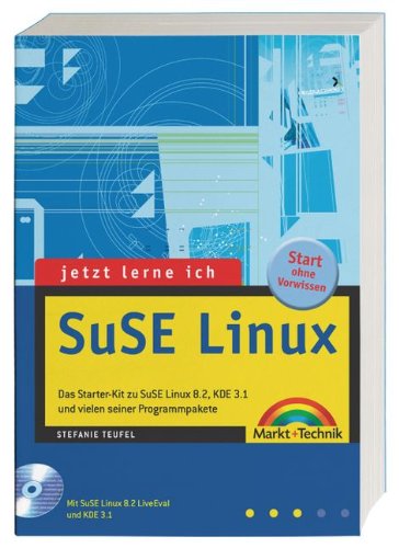 Product Image: Jetzt lerne ich SuSE-Linux . Das Starter-Kit mit SuSE Linux 8.2, KDE 3.1, vielen Programmpaketen