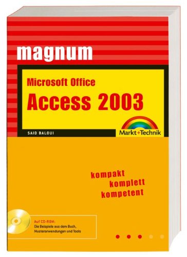Access 2003 - MAGNUM Computer Science Books