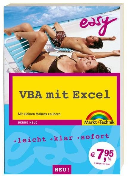 Product Image: VBA mit Excel: Mit kleinen Makros zaubern (easy)