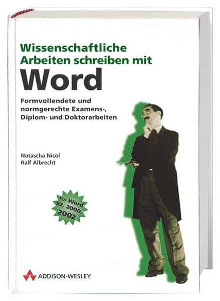 Wissenschaftliche Arbeiten schreiben mit Word. General education