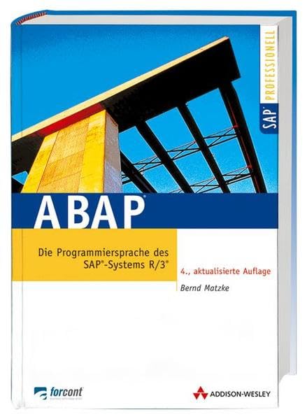 ABAP . Die Programmiersprache des SAP-Systems R/3 (Sonstige Bücher AW) Computer Science