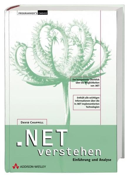Product Image: .NET verstehen . Einführung und Analyse (Programmer's Choice)
