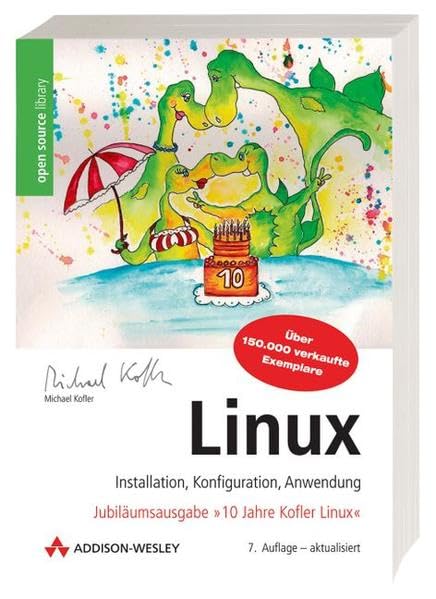 Product Image: Linux. Installation, Konfiguration, Anwendung, mit 2 DVD-ROM