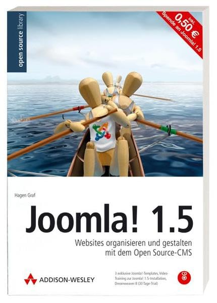 Joomla! 1.5 - mit 3 exklusiven Templates, allen Buchbeispielen und Dreamweaver 8-Trial auf CD Computer Science