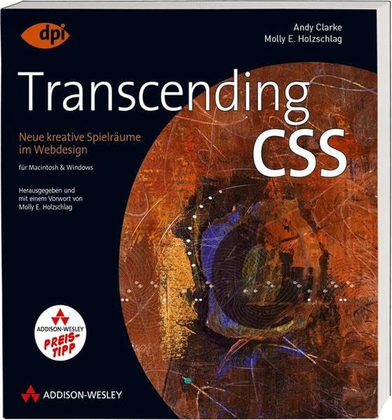 Transcending CSS - Studentenausgabe (DPI Grafik) Computer Science Books