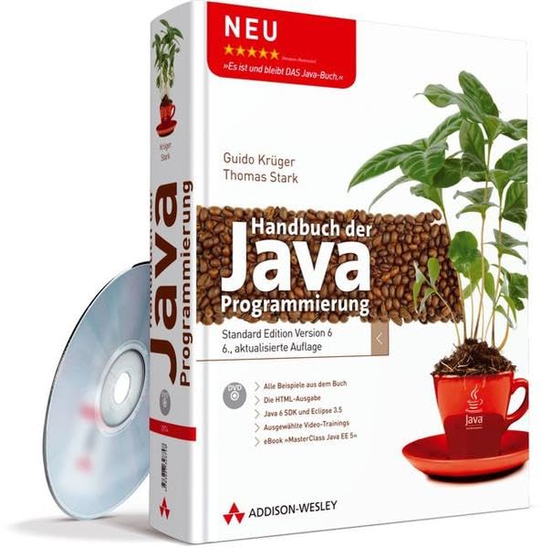 Handbuch der Java-Programmierung: Standard Edition Version 6, m. DVD-ROM Computer Science