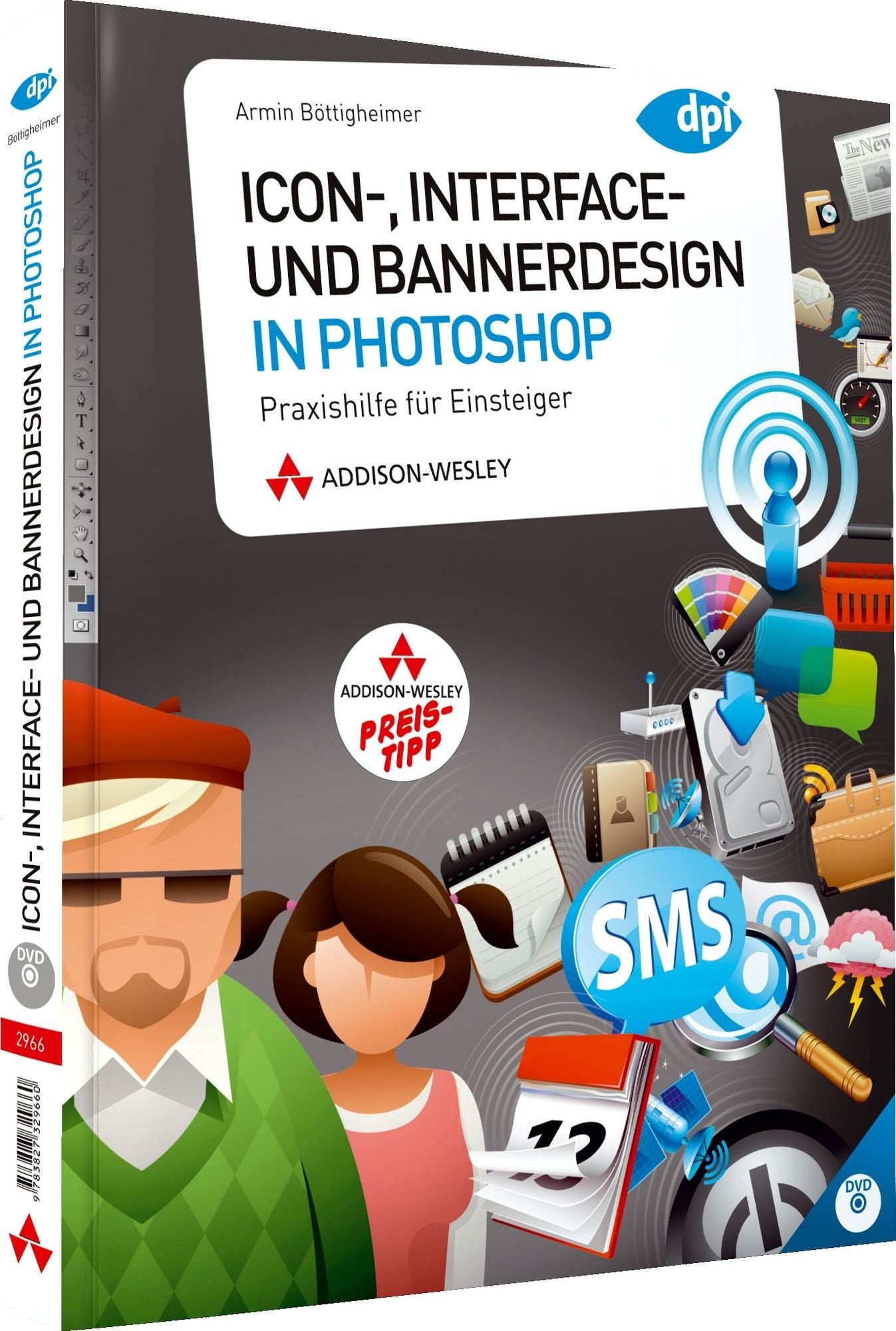 Icon-, Interface- und Bannerdesign in Photoshop (DPI Grafik) Hobbies & Crafts