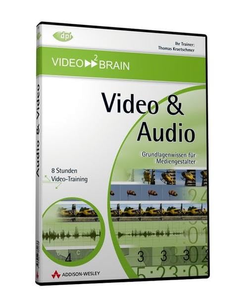 Audio & Video - Video-Training: Grundlagenwissen für Mediengestalter - 8 Stunden Video-Training auf DVD (AW Videotraining Grafik/Fotografie) Leisure, Home & Garden