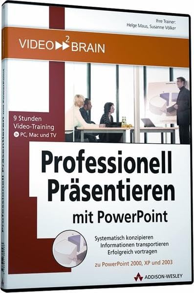Professionell Präsentieren mit PowerPoint (DVD- software
