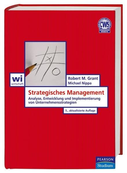Strategisches Management. Analyse, Entwicklung und Implementierung von Unternehmensstrategien Law