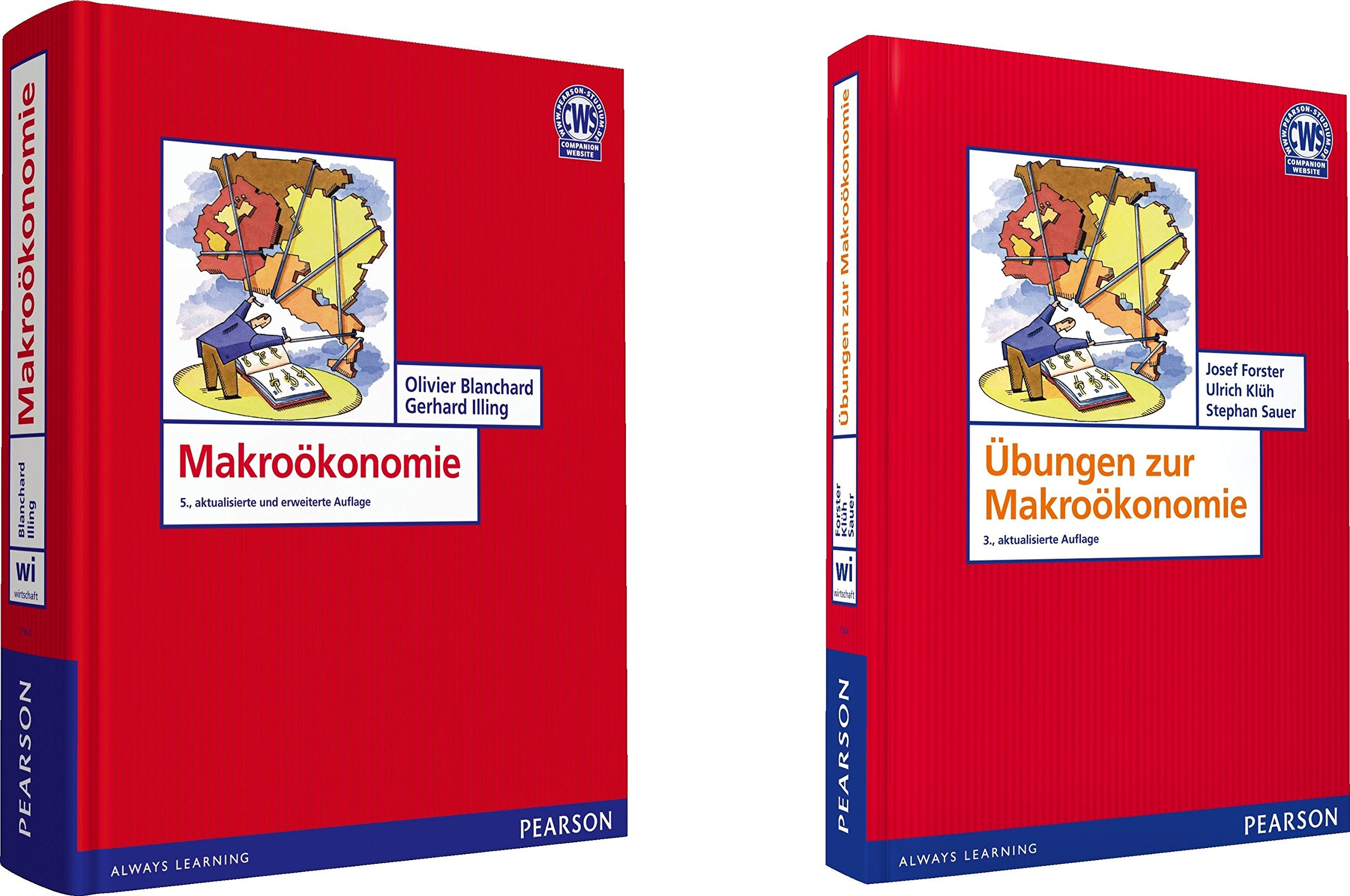 ValuePack Makroökonomie + Übungsbuch: Bundle Lehrbuch + Übungen (Pearson Studium - Economic VWL) Law