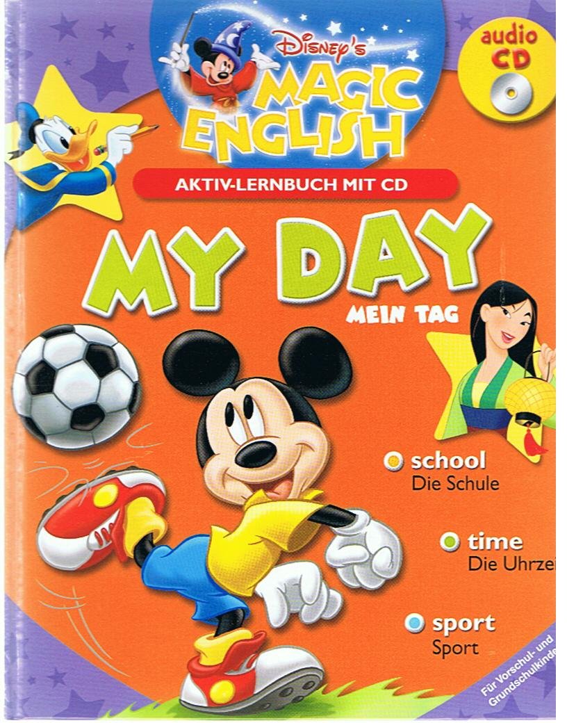 Disney's Magic English. My Day Lernbuch mit CD Books