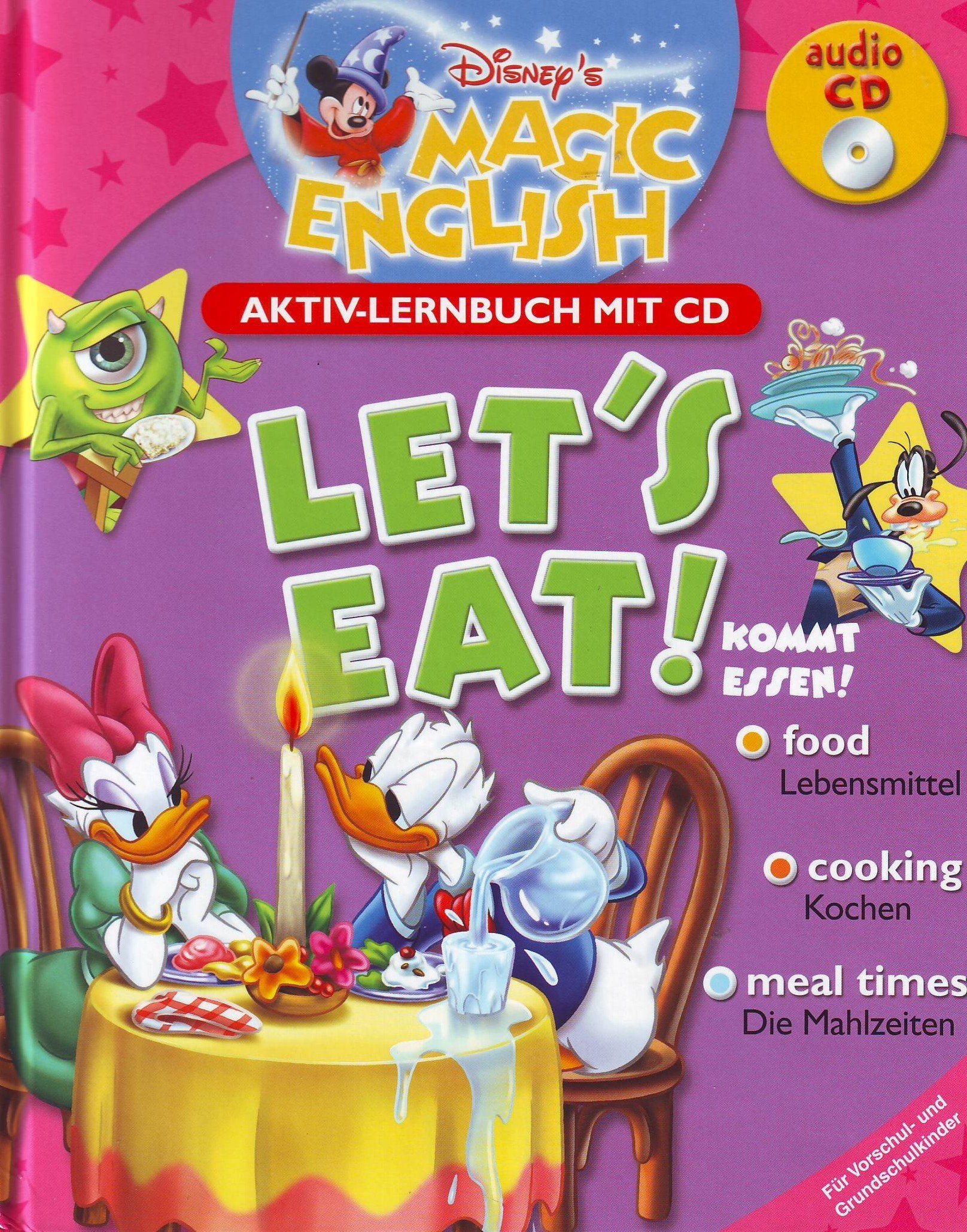Let´s Eat ! Rund ums Essen Walt Disneys Magic Englisch Aktiv Lernbuch mit Cd (Walt Disneys Magic Englisch) Books
