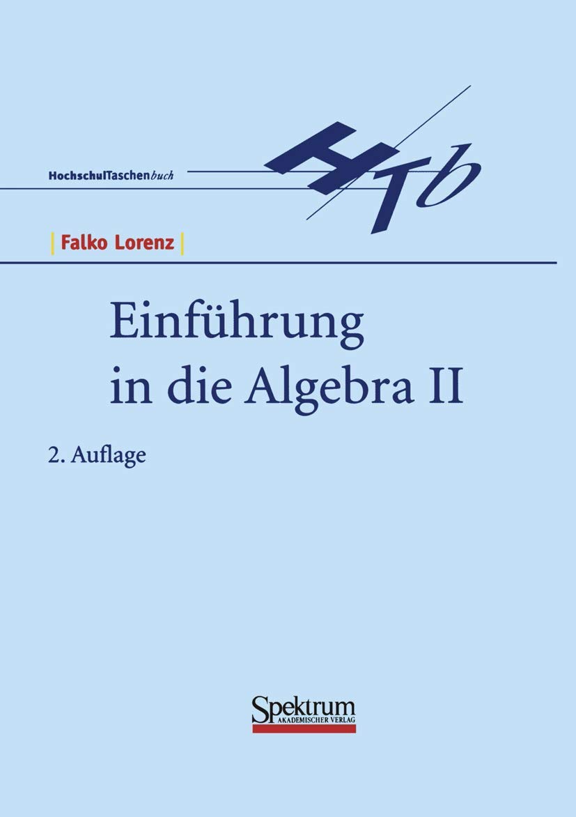 Einführung in die Algebra II Law