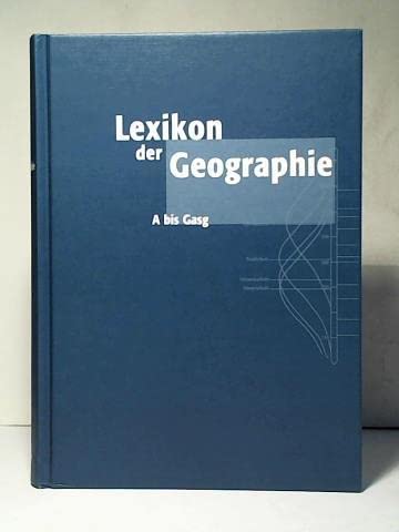 Lexikon der Geographie: Band 1 Geology & Geography