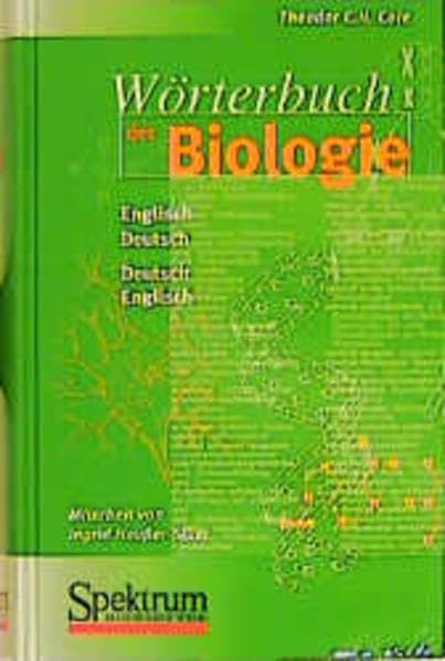 Wörterbuch der Biologie: Englisch-Deutsch Deutsch-Englisch Foreign Languages ​​& Dictionaries