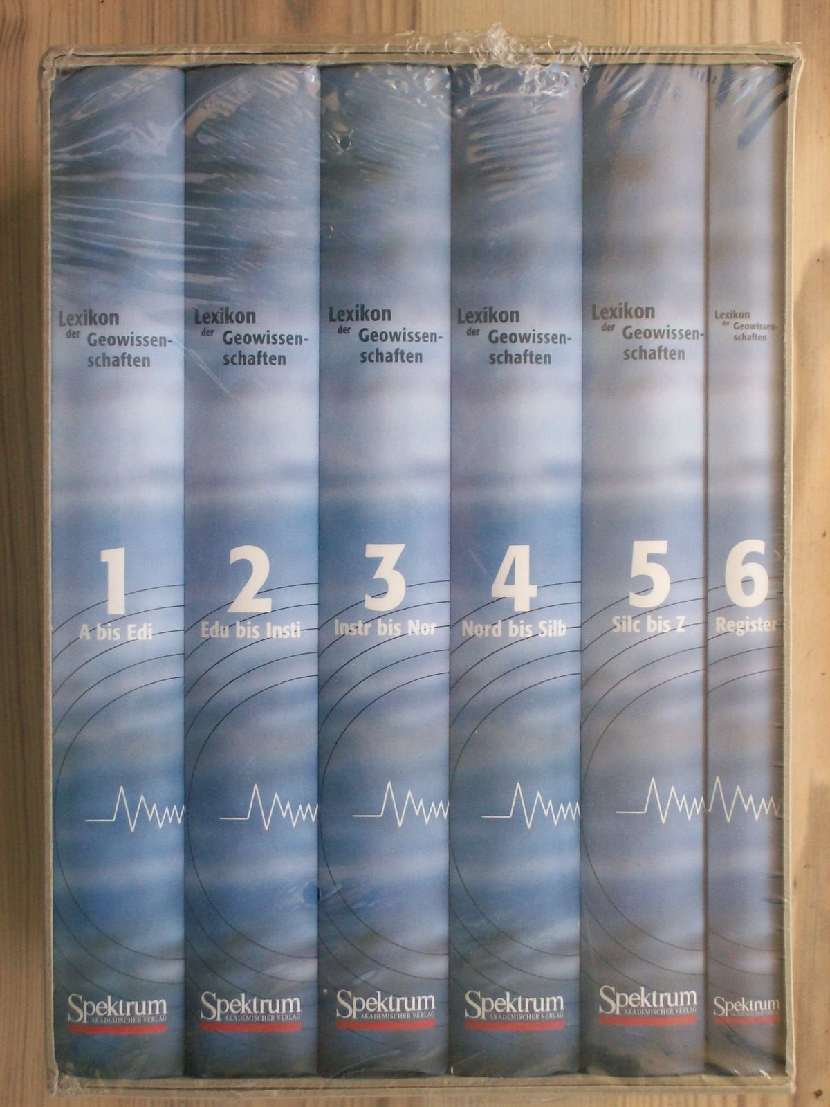 Lexikon der Geowissenschaften (Buchausgabe): Gesamtausgabe in 5 Bänden + 1 Registerband Geology & Geography
