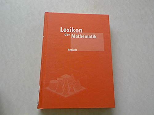 Product Image: Lexikon der Mathematik (Bd.6/ Register)