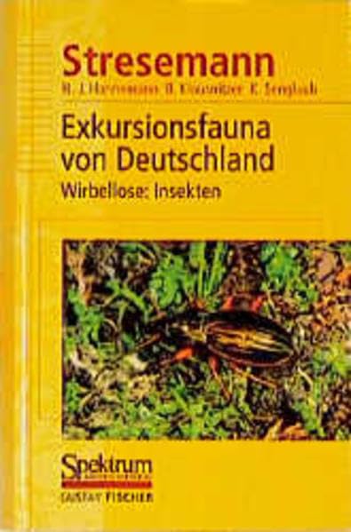 Exkursionsfauna von Deutschland, 3 Bde., Bd.2, Wirbellose, Insekten Natural Sciences