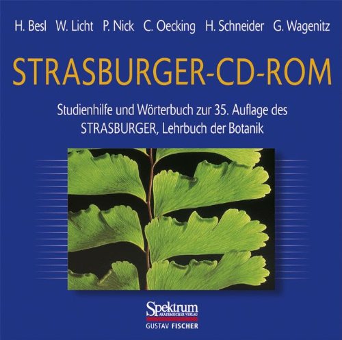 Strasburger - CD-ROM: Interaktive Studienhilfe und Wörterbuch Natural Sciences