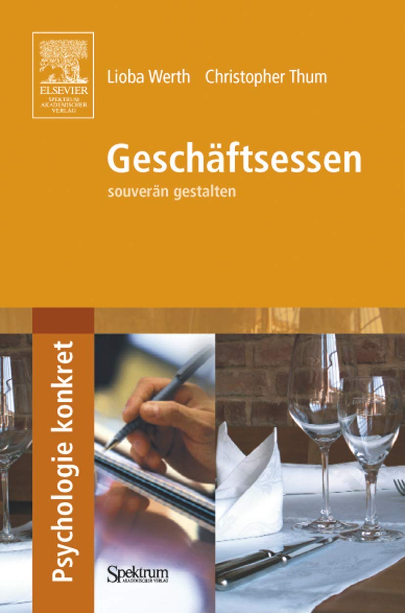 Geschäftsessen: souverän gestalten Law Books