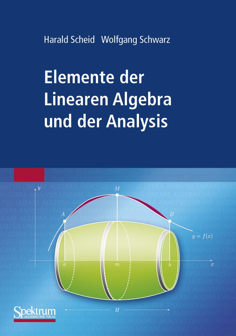 Elemente der Linearen Algebra und der Analysis (German Edition) Education & Training Books