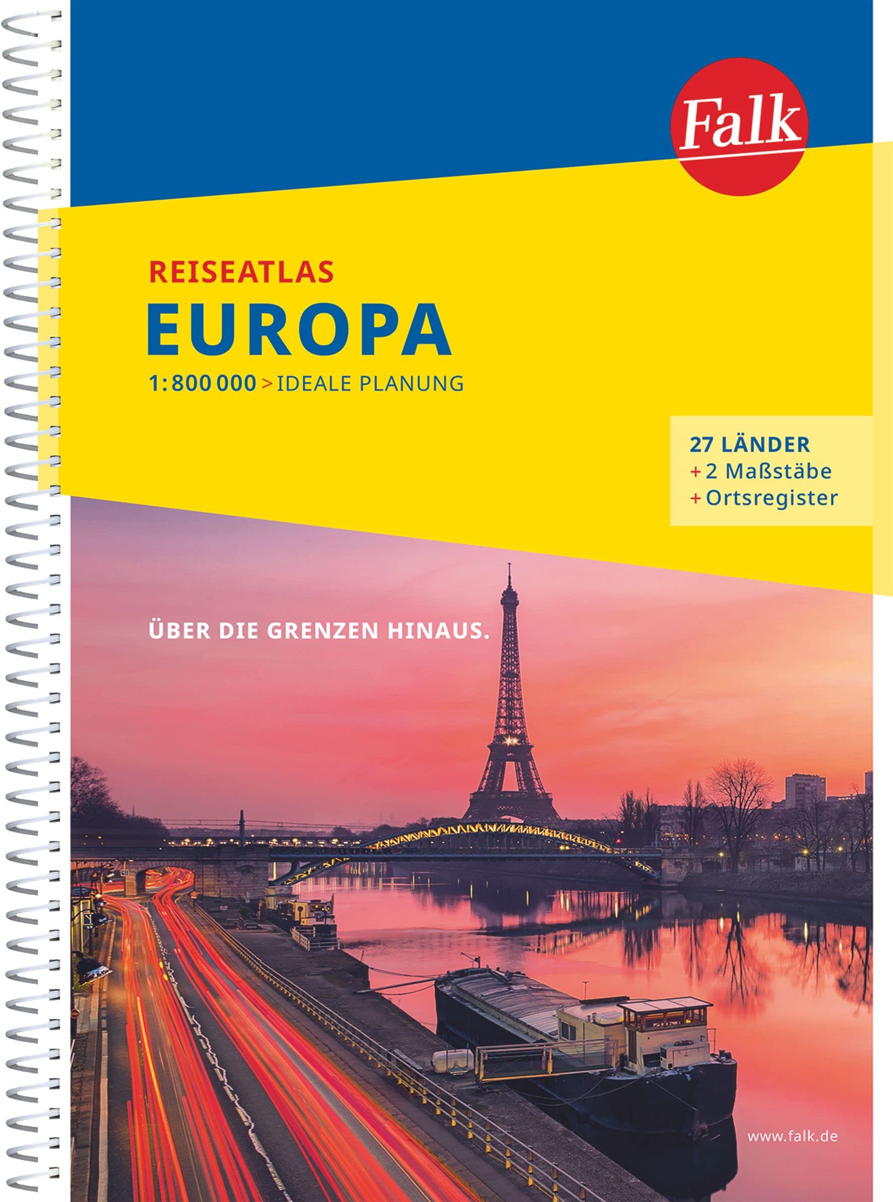 Falk Reiseatlas Europa 1:800.000 Leisure, Home & Garden