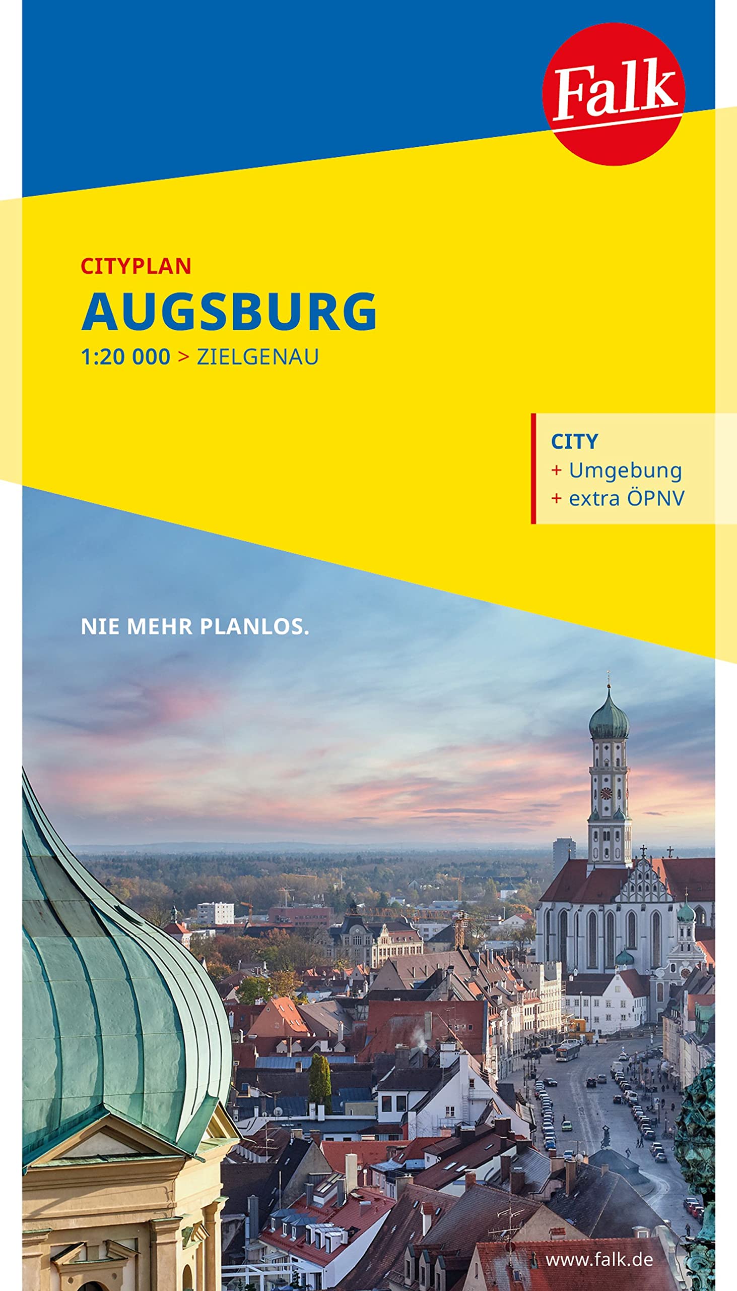 Product Image: Falk Cityplan Augsburg 1:18.500