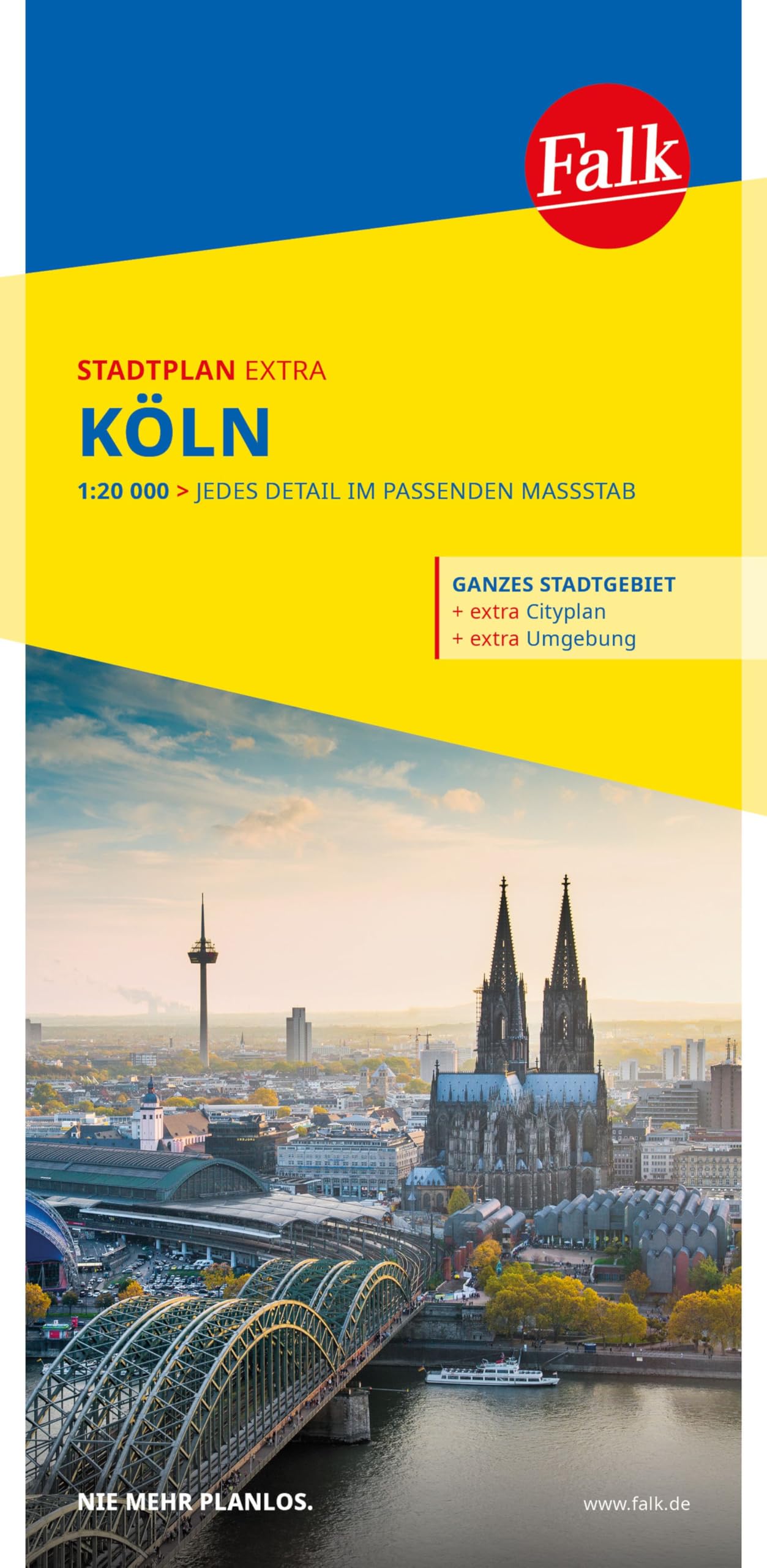 Product Image: Falk Stadtplan Extra Köln 1:20.000