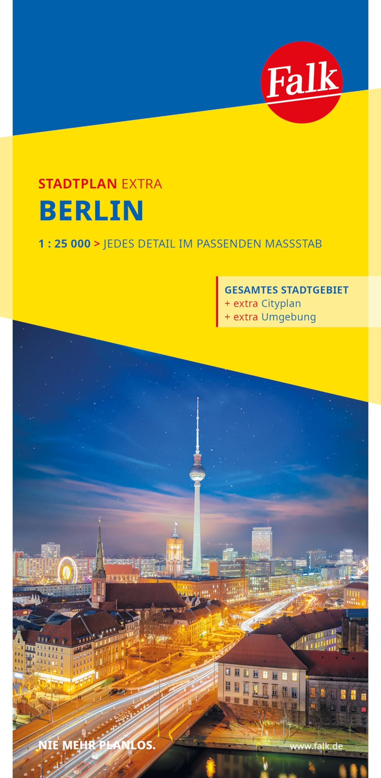 Falk Stadtplan Extra Berlin 1:25.000 Leisure, Home & Garden Books