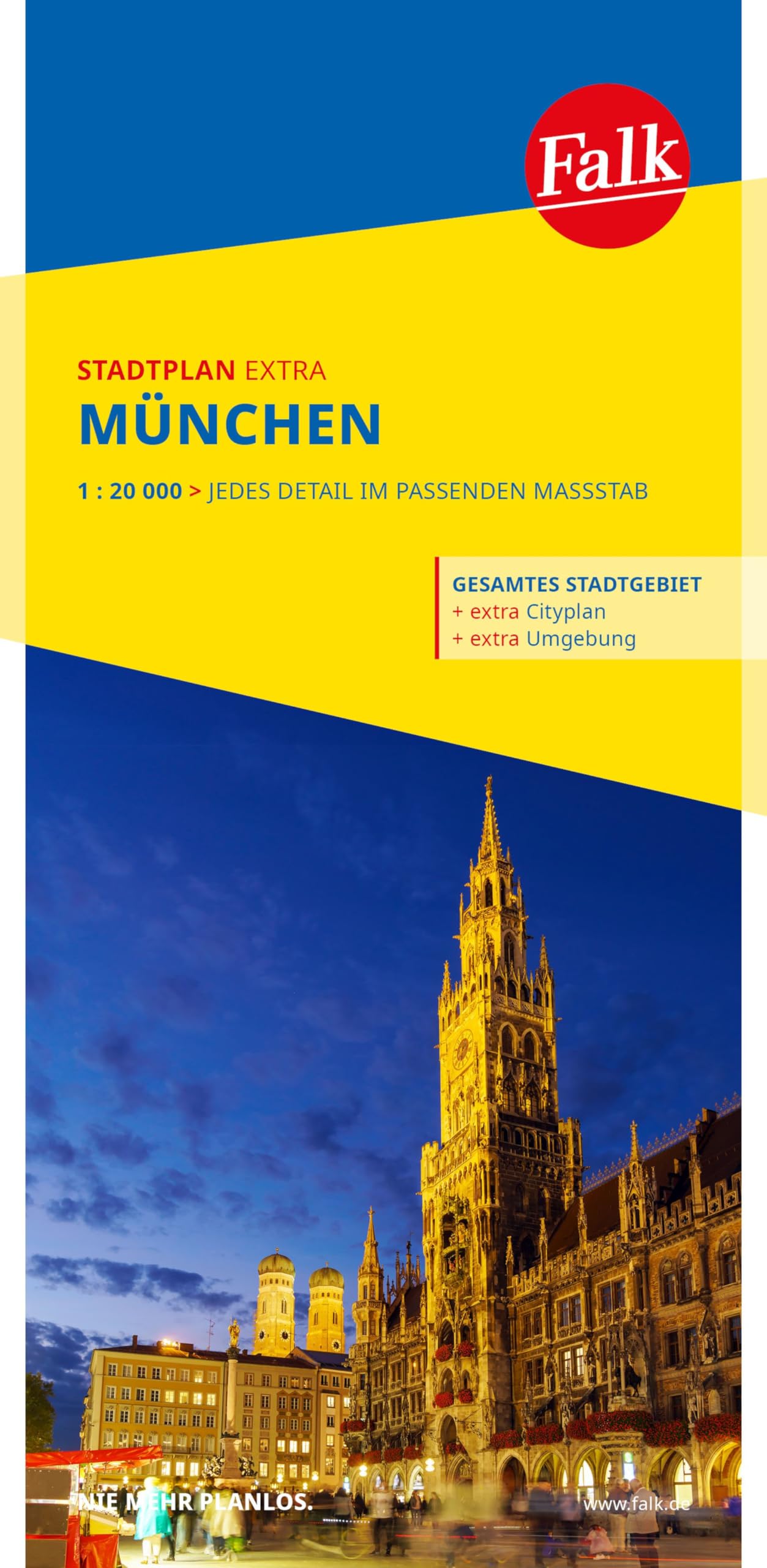 Product Image: Falk Stadtplan Extra München 1:20.000